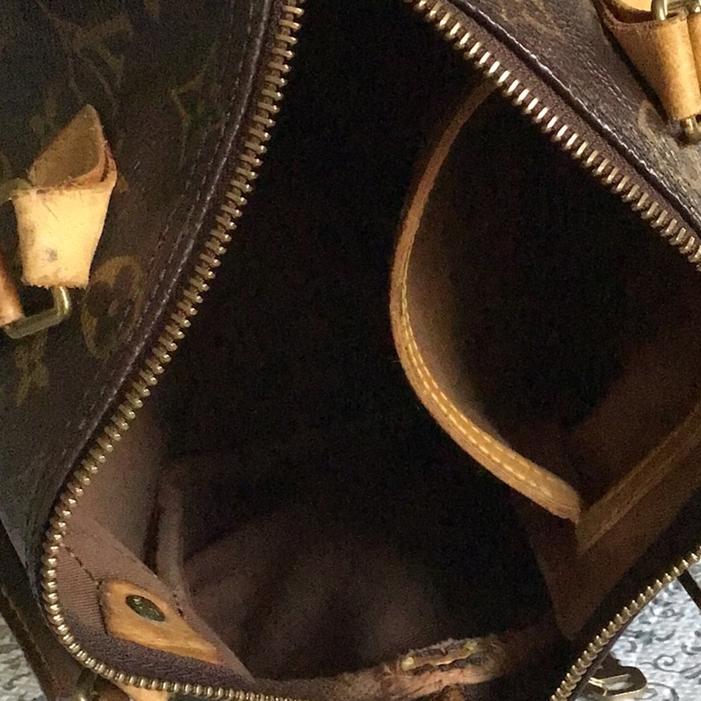 Louis Vuitton Brown Mini Bag with Signature Monogram - Picture 8 of 10